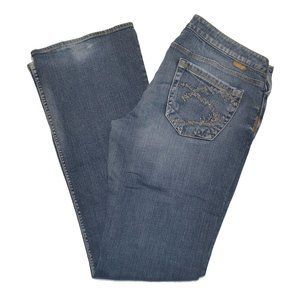 SILVER Kyle Low Rise Bootcut Jeans 32x32